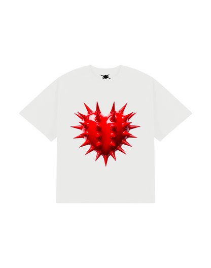 Anti Lover White T-Shirt with bold graphic design from Supersede Official