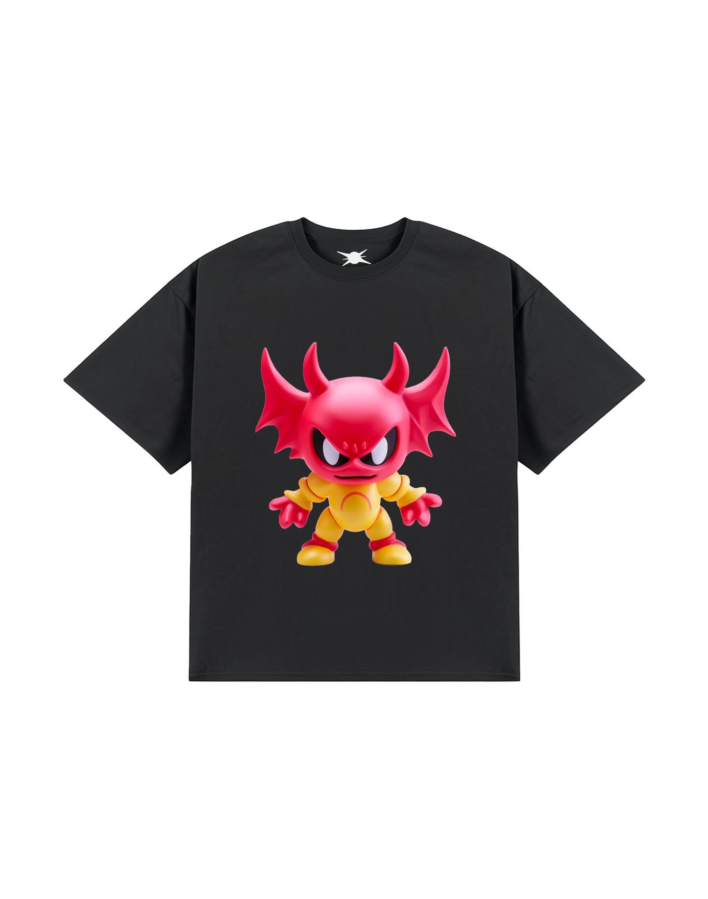 Demonition Tee with striking demon graphic design from Supersede Official